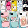 Мультяшный Стоматолог Зубы Для Huawei Nova 12s 12i 11i 8i 7i 9 10 SE Y90 Y60 Y70 Y72 Y61 Y91 P30 P40 Lite P60 Pro Чехол