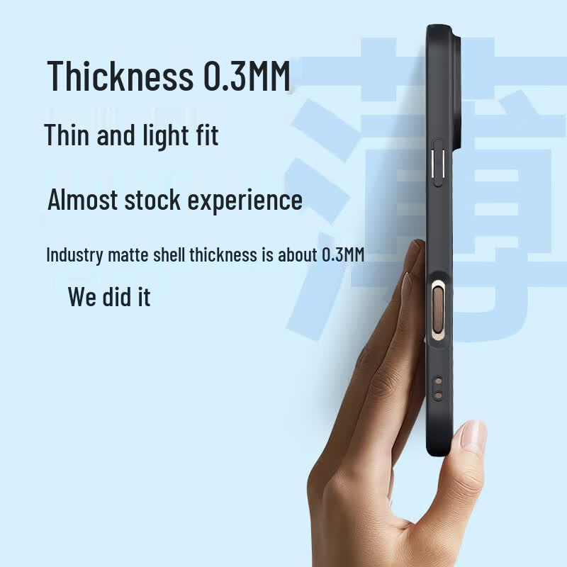 ALittleFlower Matte Anti-Yellowing iPhone 17 Protective Case