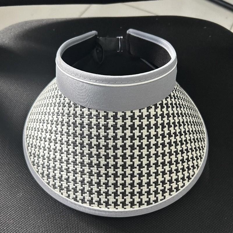 Elegant Brim Wide Sun Hat Women Featuring Foldable Design Outdoor Sunscreen Hat