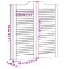 Swing Doors 90 x 40 cm Solid Pine Wood Natural