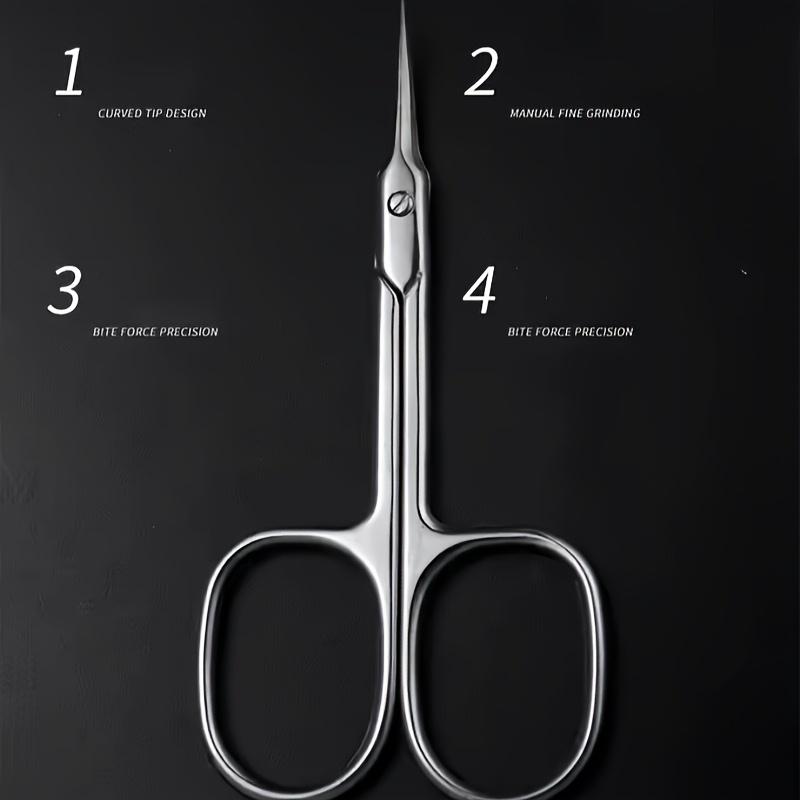 Stainless Steel Arrow Point Cuticle Nail Scissors Multi-Purpose Craft Cutting Portable Nail Care Professional Handmade Nail Cuticle Scissors