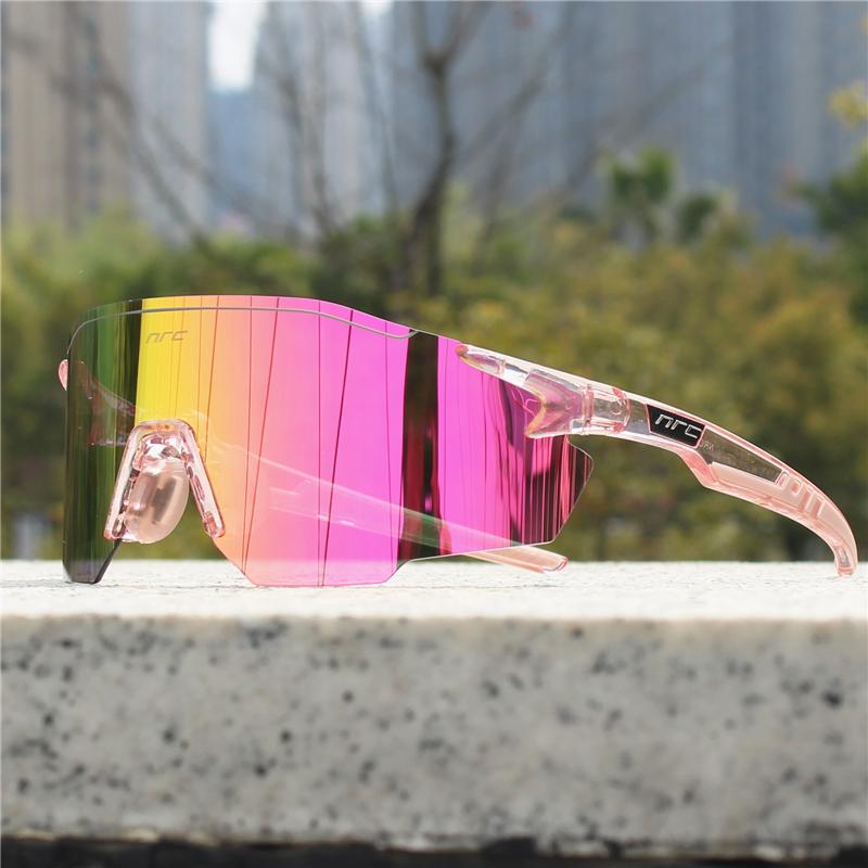 NRC Men Cycling Sunglasses UV400 TR90 Sports Bicycle Glasses MTB Mountain Bike Fishing Hiking Riding Eyewear for Women Sport 7