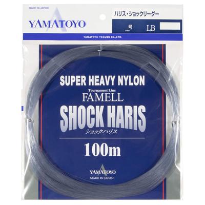 Yamatoyo Famel Shock Gray Line, Нейлон, 100 м, 60#, 200 фунтов,