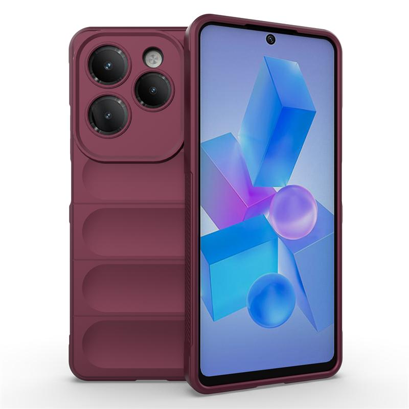 Для Infinix Hot 40 Pro Чехол Infinix Hot 40 Capas Новый Телефон Задний Бронированный Бампер Ударопрочный Мягкий TPU Fundas Infinix Hot 40 Pro