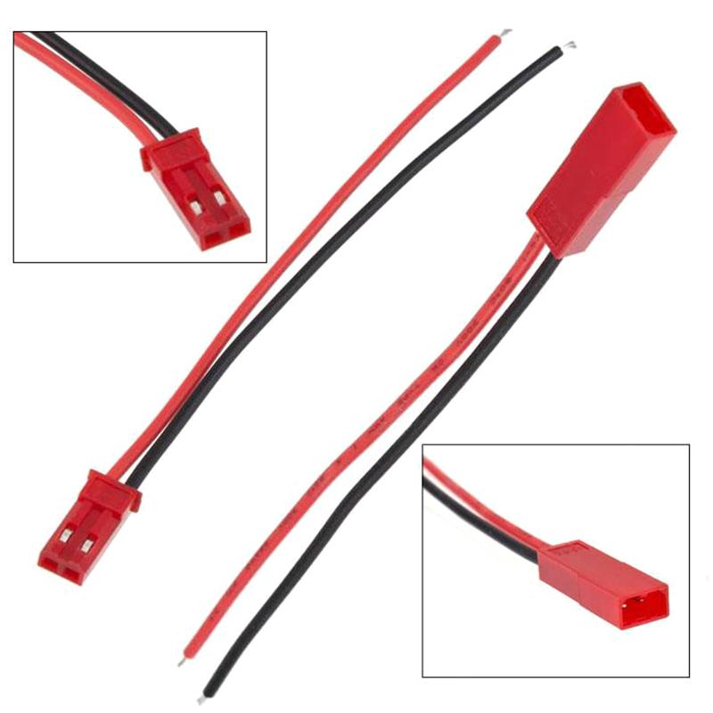 10 пар разъемов «папа-мама» Syp Terminal Wire Jst Plug Cable 2 Pin для Rc Bec Battery Adapter Helicopter Diy Fpv Drone