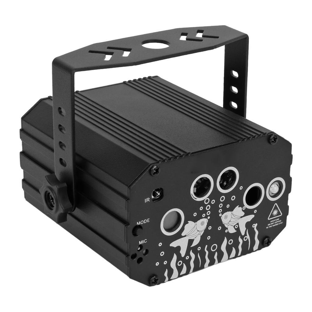 DJ Party Lights Stage Laser 3000mah USB Charging Sound Activated Laser Light with Remote Control for Club KTV Dance