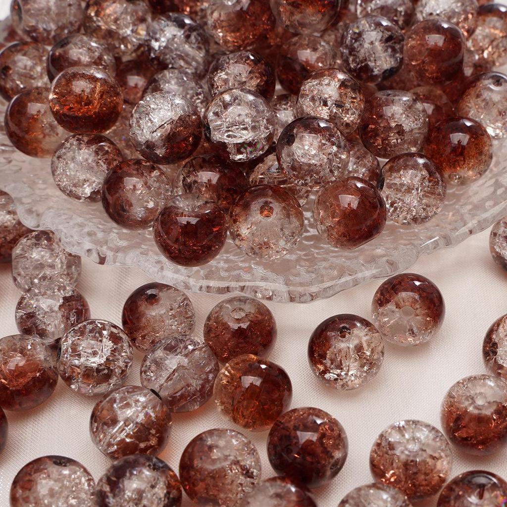 Круглые бусины из стекла ручной работы для изготовления украшений своими руками: Браслеты, Ожерелья, Серьги.