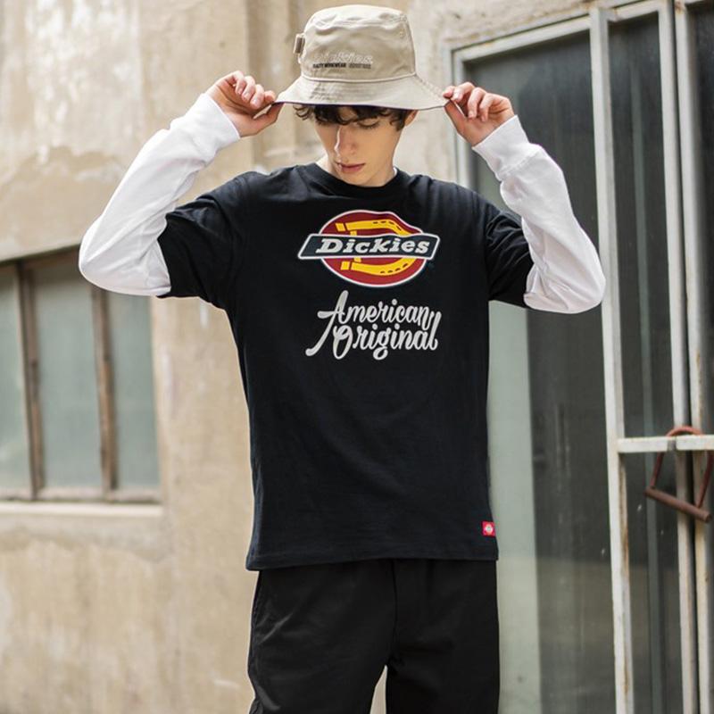 Dickies Футболки Унисекс С круглым вырезом Средние DK007087CC2