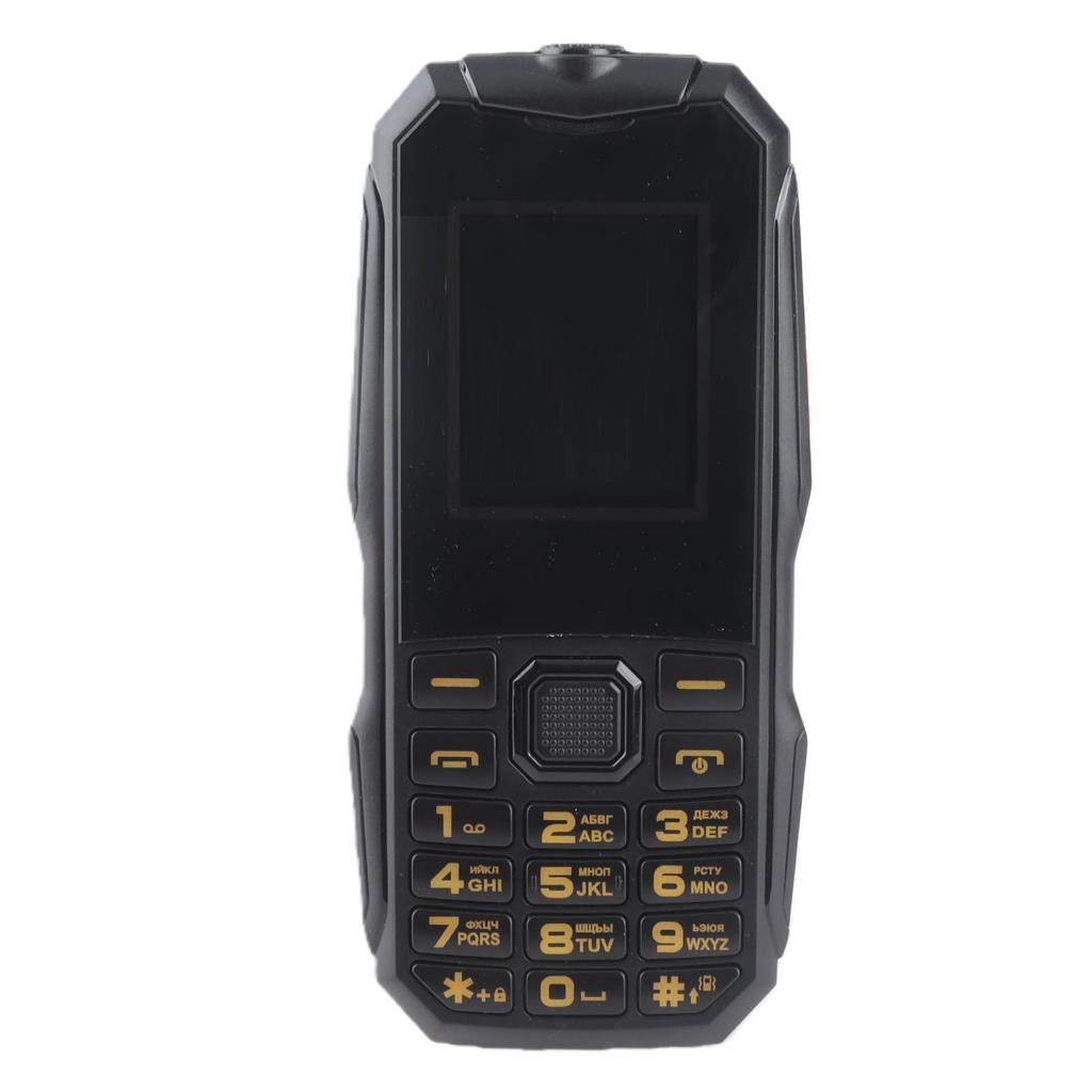 Разблокированный 2G телефон HD-экран Две SIM-карты Большие кнопки Телефон для пожилых людей с фонариком, камерой, электронной книгой, календарем