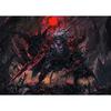 Abstract Magic Dark Monsters And Knights Prints Poster Canvas Painting Modern Wall Art Picture HD Living Room Bedroom Home Decor
