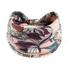 New Boho Cotton Wide Headband for Women Cashew Leopard Flower Print Turban Headwrap Knot Hairband Bandana Girls Hair Accessories