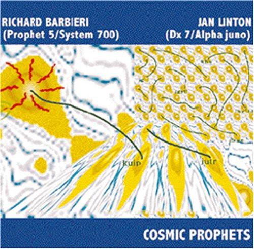 CD RICHARD BARBIERI , JAN LINTON - Azure / Cosmic Prophets KACA0130 Kaeru Cafe 2001 Япония Танцевальная и электронная музыка Б/у