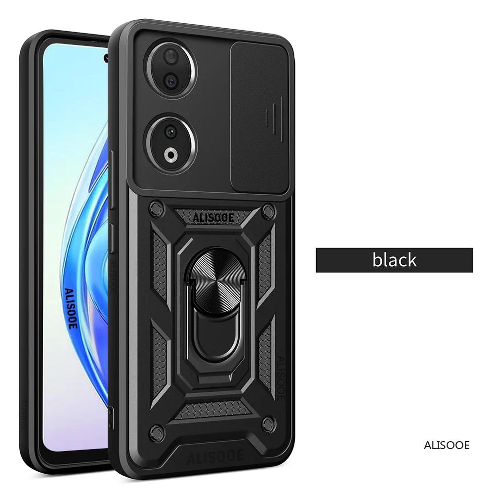 Броня принципиально для Honor 90 X7B X8B чехол слайд-объектив камеры защитное кольцо-подставка чехол для Honor 90 Lite X7B X8B чехол