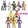 Five Nights At Freddys Action Figures Toy Security Breach Series Glamrock Foxy PVC Doll  For Kid Gift