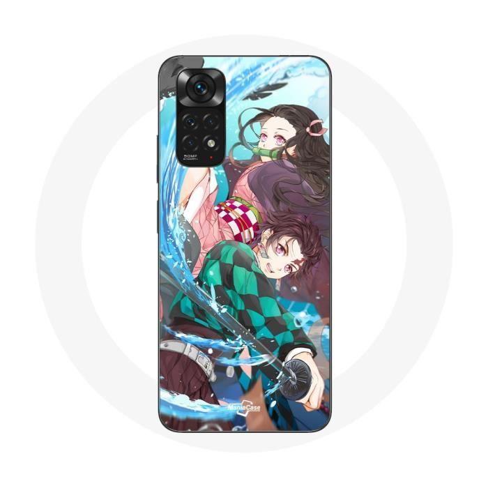 Case for Xiaomi Redmi Note 11 4G Tanjiro and Nezuko Demon Slayer Kimetsu No Yaiba Anime