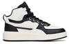 Women's Sneakers Anta Life Collection Abrasion Resistant High top Skateboard Shoes Women's White Black