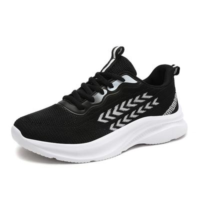 Женские кроссовки большого размера с высокой эластичностью, дышащие, износостойкие, спортивные, для активного отдыха, для студентов, для путешествий, осенние, из ПУ