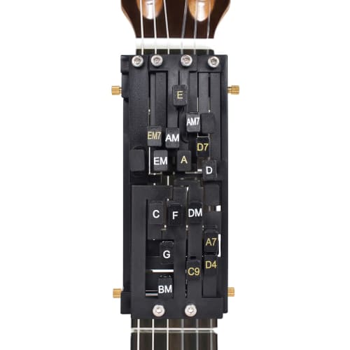 Guitar Chord Presser, One-Key Guitar Chord Trainer, Chord Helper, Auxiliary Trainer, Starter Learning Tool, Learning System, Practical Teaching Tool,