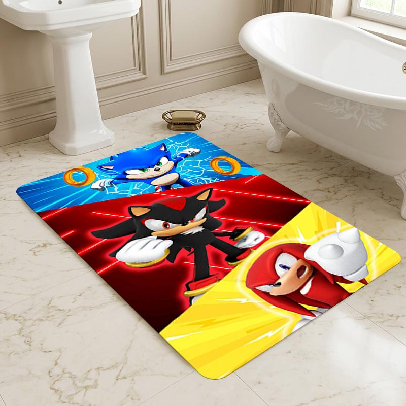 Sonic Heroes Living Room Nonslip Area Rug Soft Carpet For Bedroom Game Playroom Sofa Office Home Decor Doormat Christmas Gift C922468