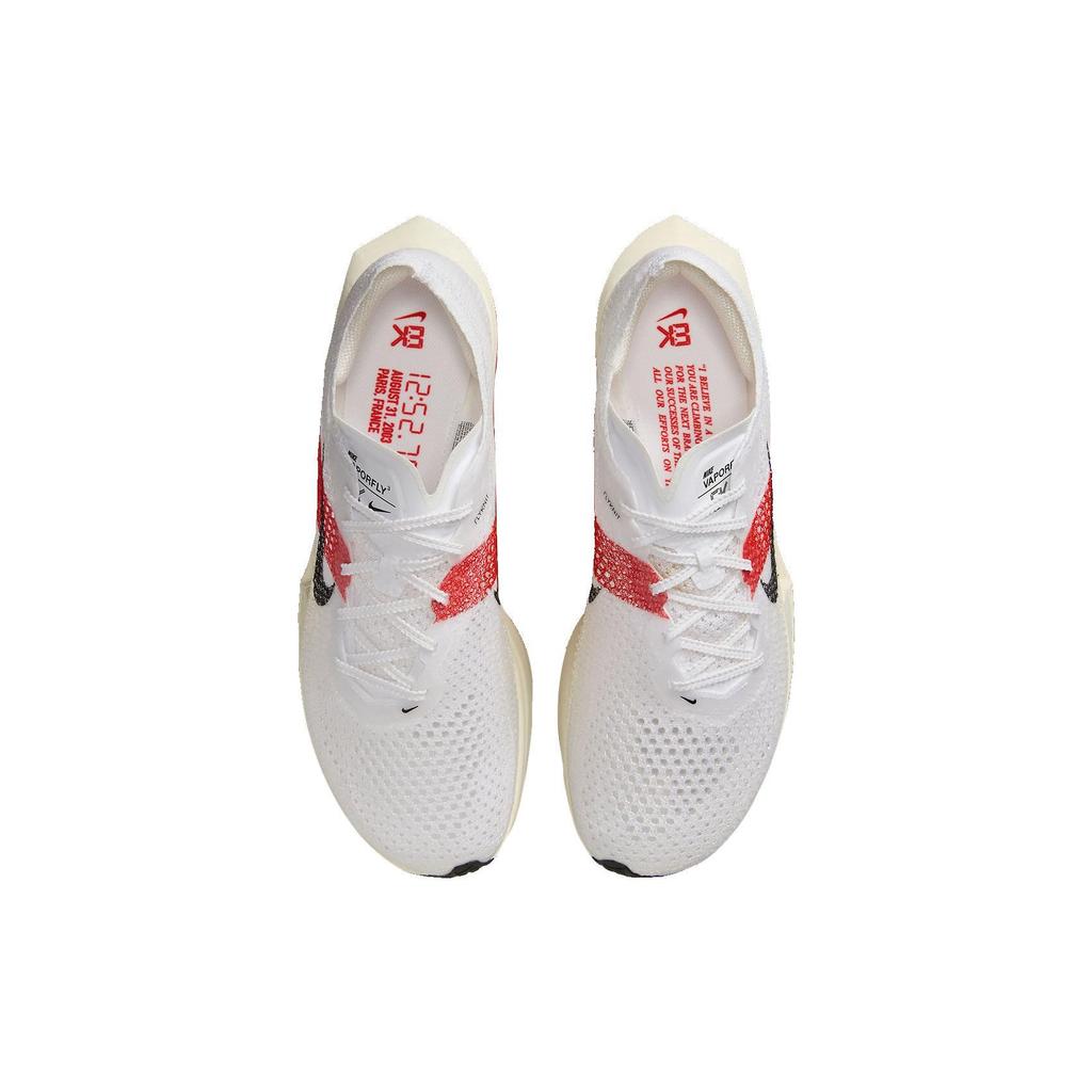 Nike Кроссовки унисекс ZoomX VaporFly Next% 3 Eliud Kipchoge Белый Черный Чили-Красный FD6556-100