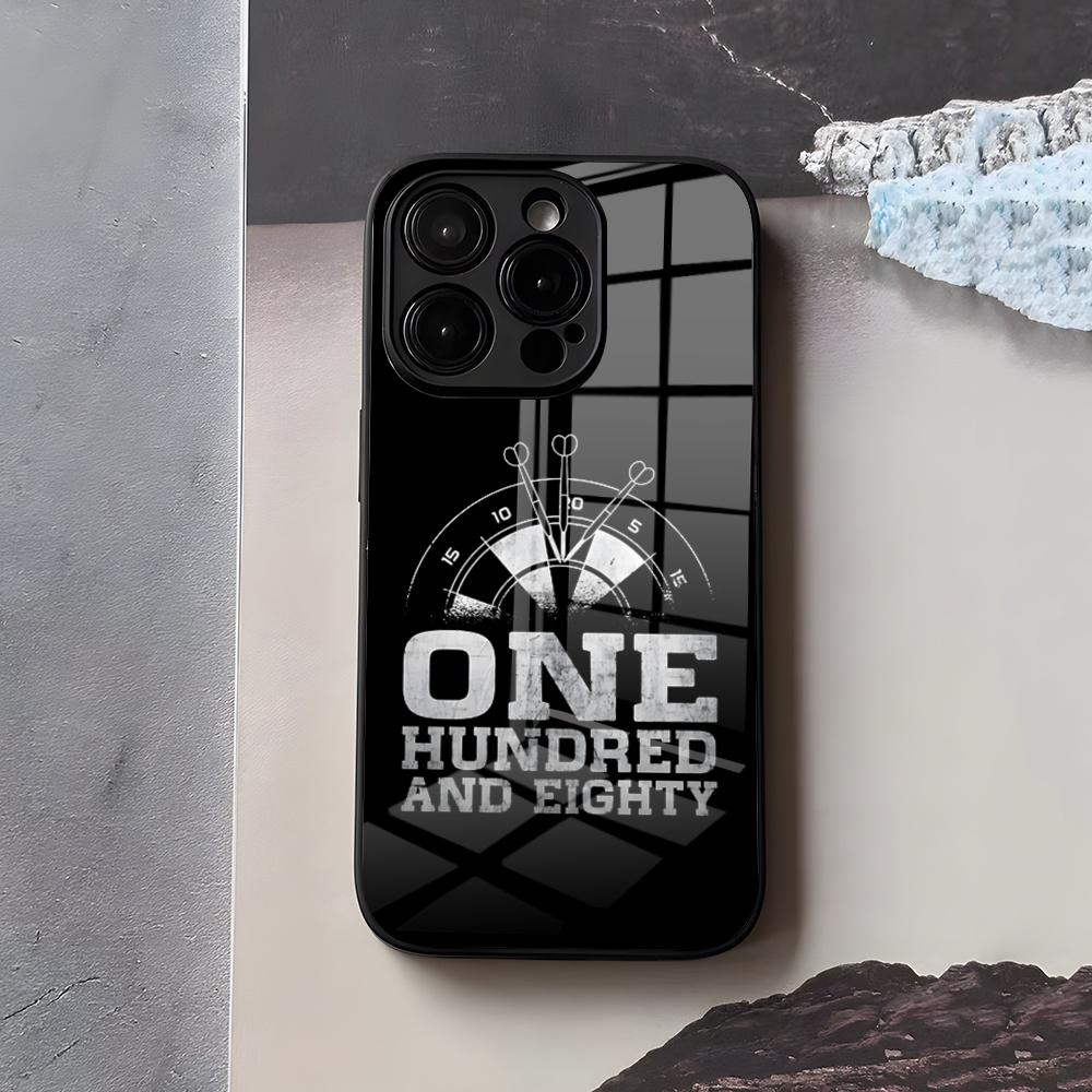 Playroom Dart Printed Phone Case For IPhone 17 Air 16 E Pro Max 15 14 13 Mini 12 Pro 11 Max Plus Black Glass Cover
