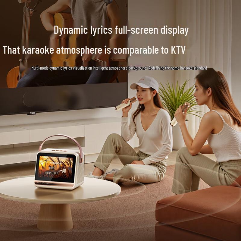 KTV Караоке Микрофон Динамик Soaiy GC520Pro