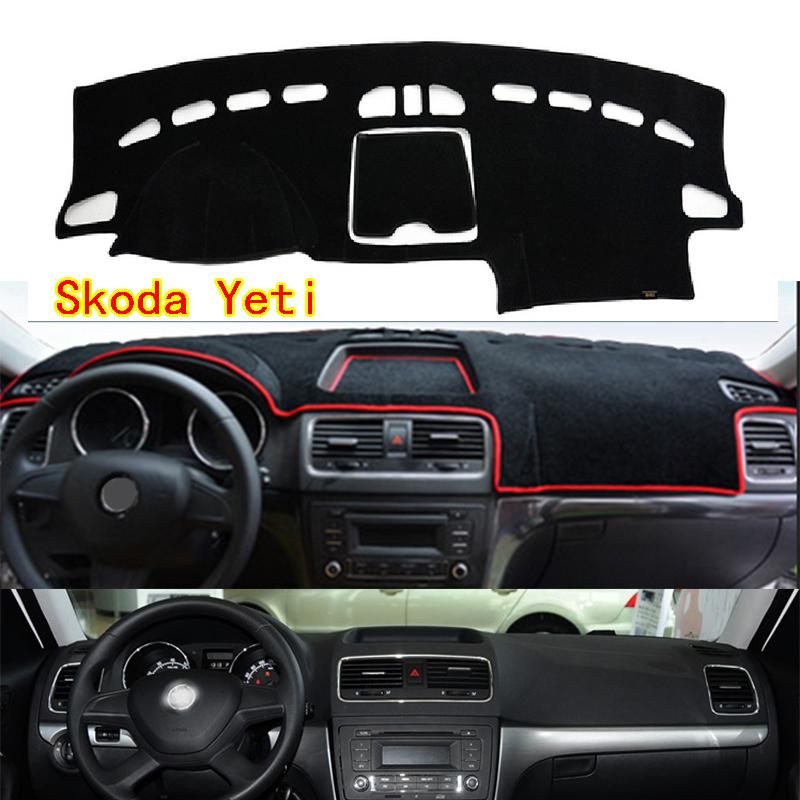 Для Skoda Yeti Dashmat крышка приборной панели солнцезащитная накладка на приборную панель украшения