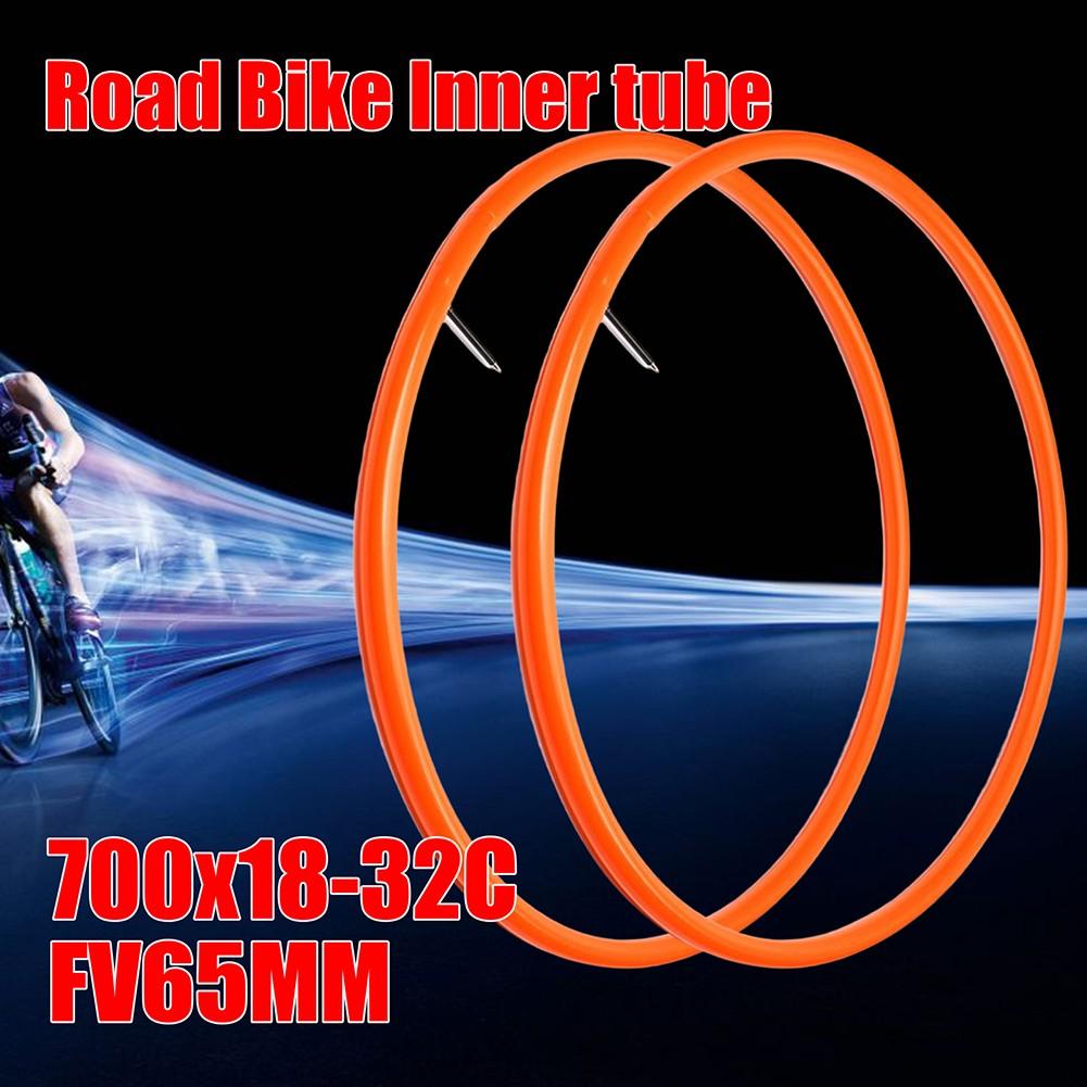 Велосипед Innertube FV 65 мм, прочный оранжевый клапан Presta-Valve