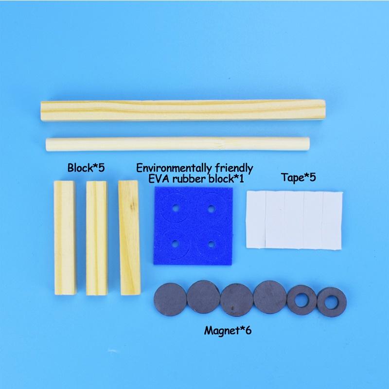 Левитационная ручка Модель Набор игрушек для мальчиков Образовательный Исследовательский Физический Научный Эксперимент Сборка Игрушка Улучшает IQ Способность Мыслить
