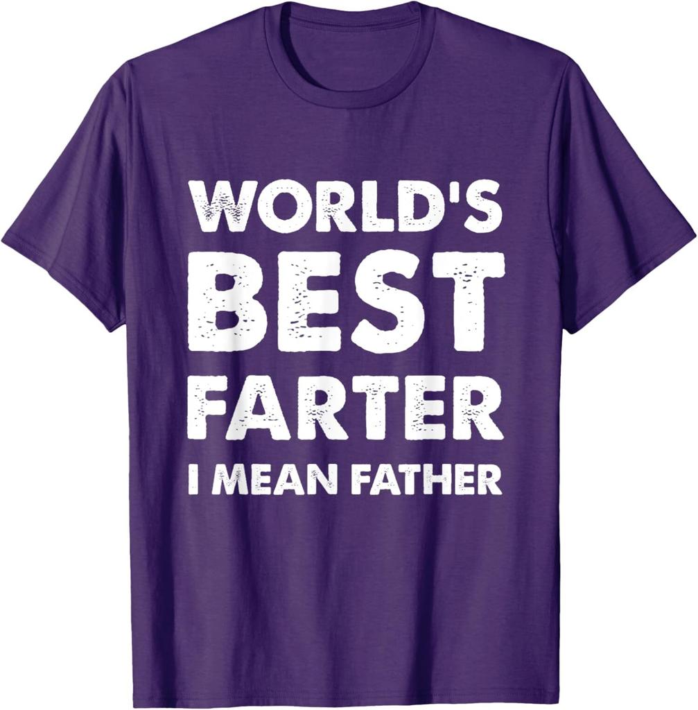 Father's Day Retro Dad World's Best Farter I Mean Unisex T-Shirt
