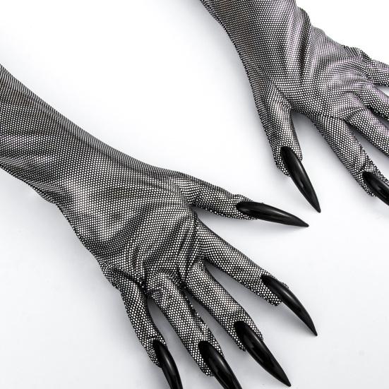 Маска для девочек-кошек со стразами, перчатки в виде кошачьих лап, сексуальные аксессуары для костюмированной вечеринки, перчатки для женщин-кошек для маскарада