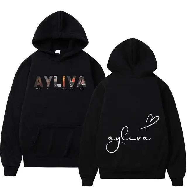 Cartoon Novelty Beautiful Cute Y2k Ayliva printed Hoodies Sweatshirts Men/Women Sweatshirt Fashion Casual Long Sleeve Pullovers