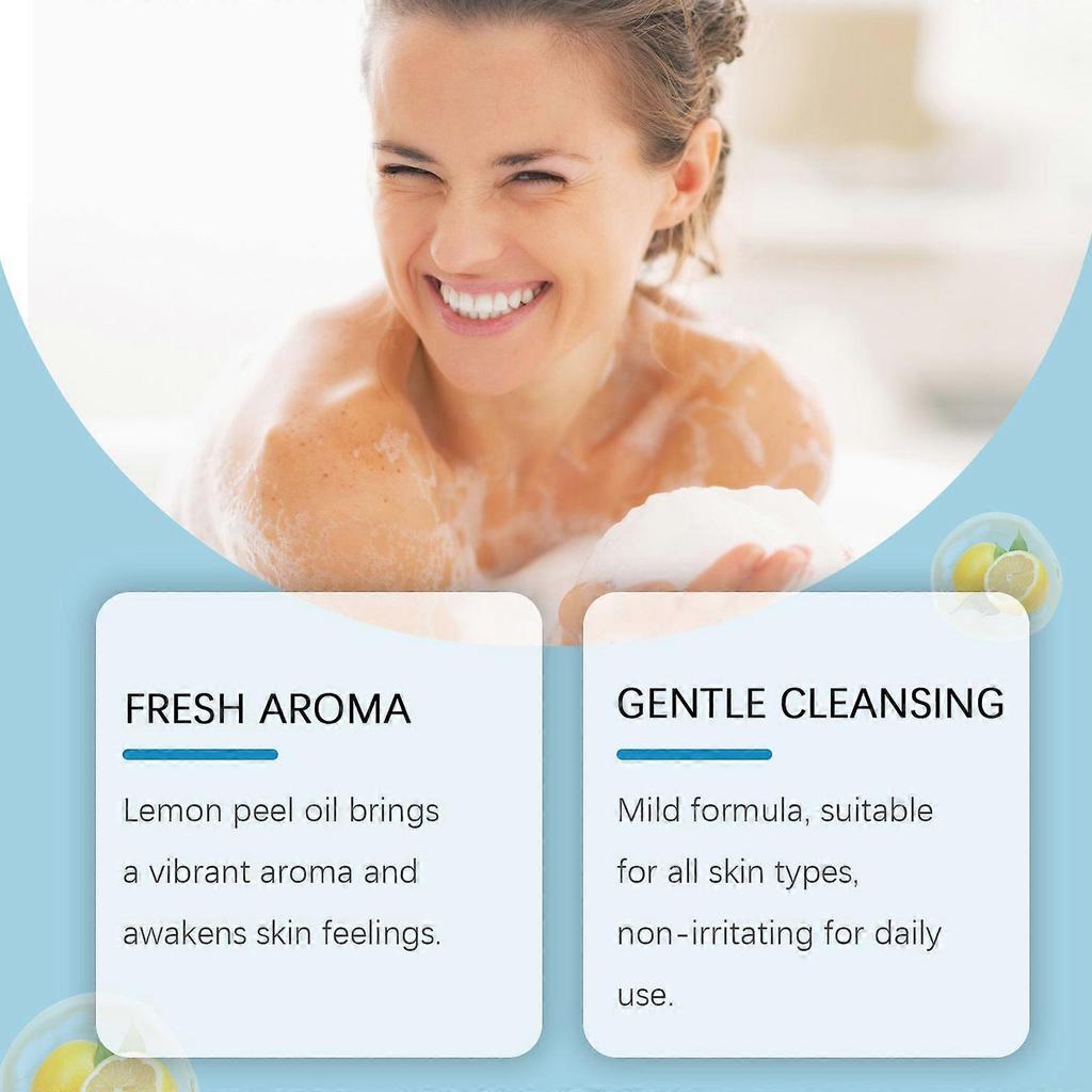 Oceaura Lemon Turmeric Essential Oil Soap Cleanses Pores And Nourishes The Skin To Make It Radiant. Body Bath Soap