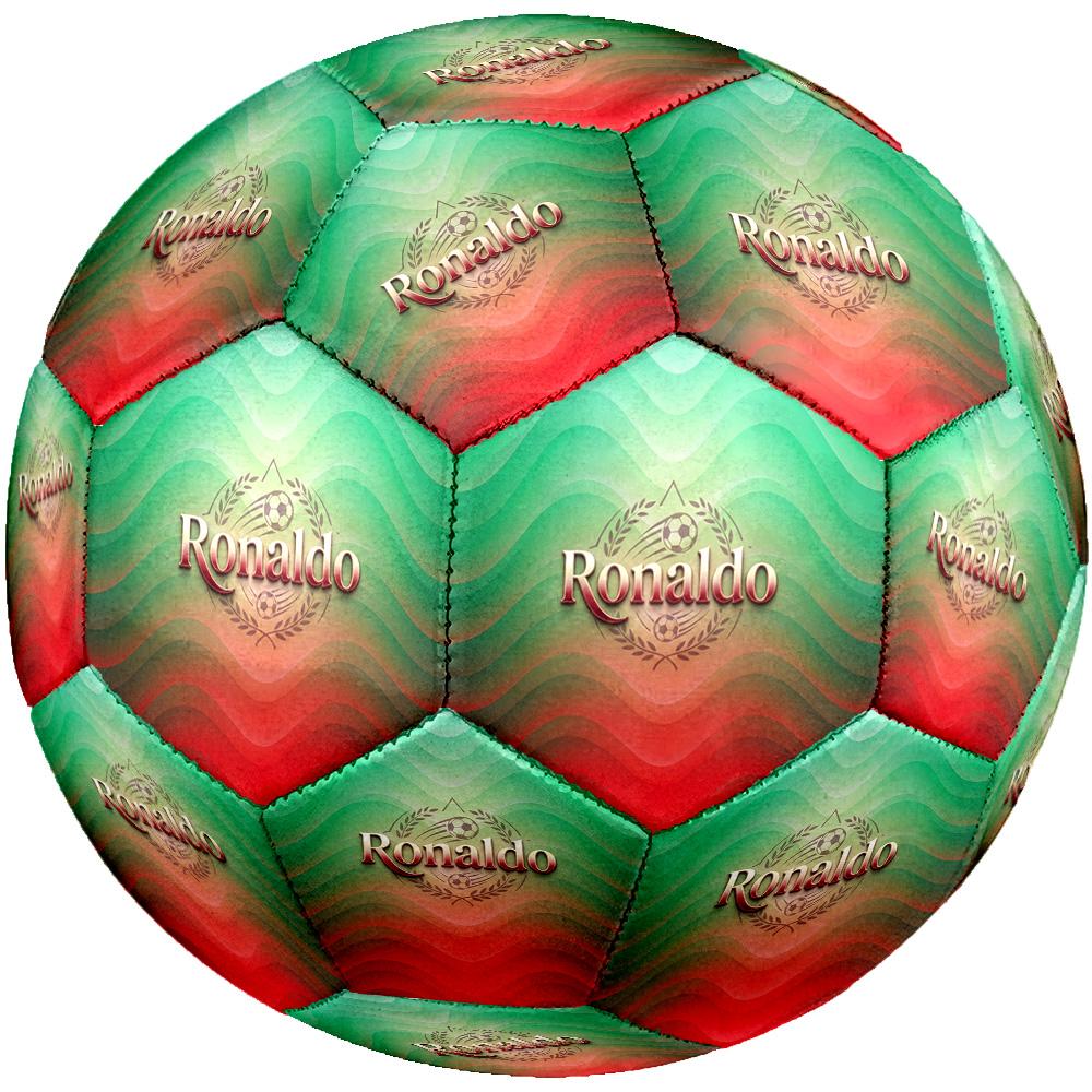 Ronaldo's: Phenomenon Cr7 Size 5 Soccer Football Machine Sewn Indoor/Outdoor Training and Matches Surprise Collection Gift
