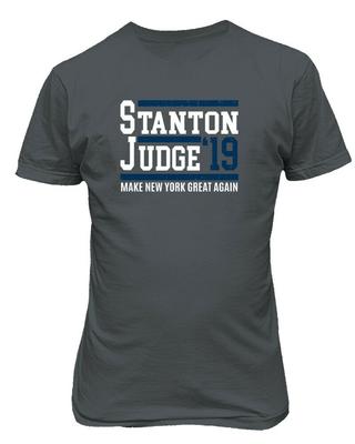 Футболка унисекс Giancarlo Stanton Aaron Judge York Yankees 2019