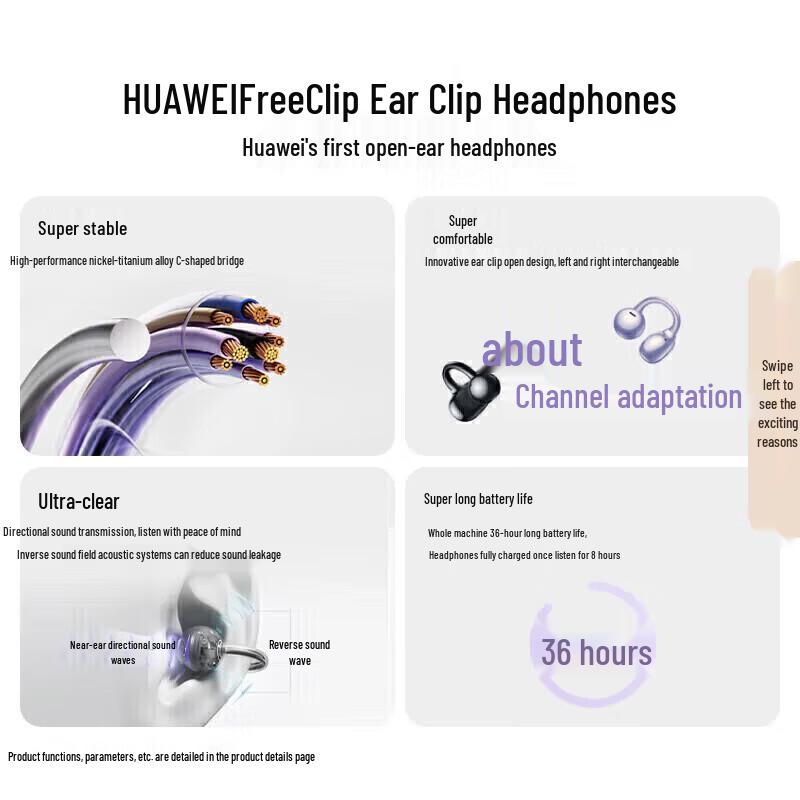 Huawei Наушники-клипсы FreeClip