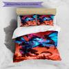 3pcs World of Warcraft characters1 pattern bedding set duvet cover set includes duvet cover &pillowcases, perfect all season bedroom decoration & gift