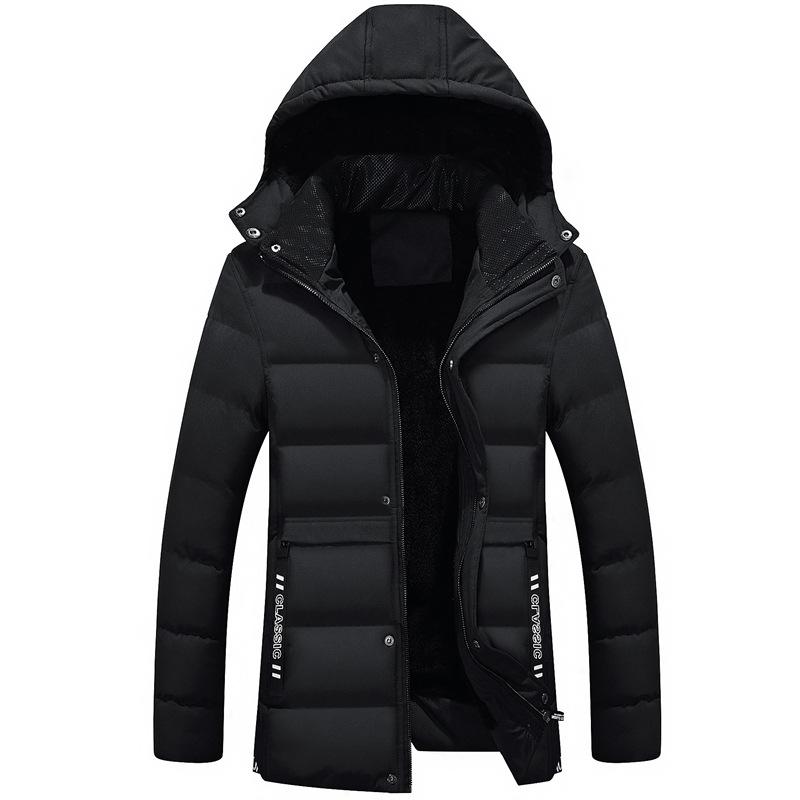 Men's Winter Jacket and Coat Cotton Coat Parka Jacket Men's Windproof Thick Warm Man's Jacket