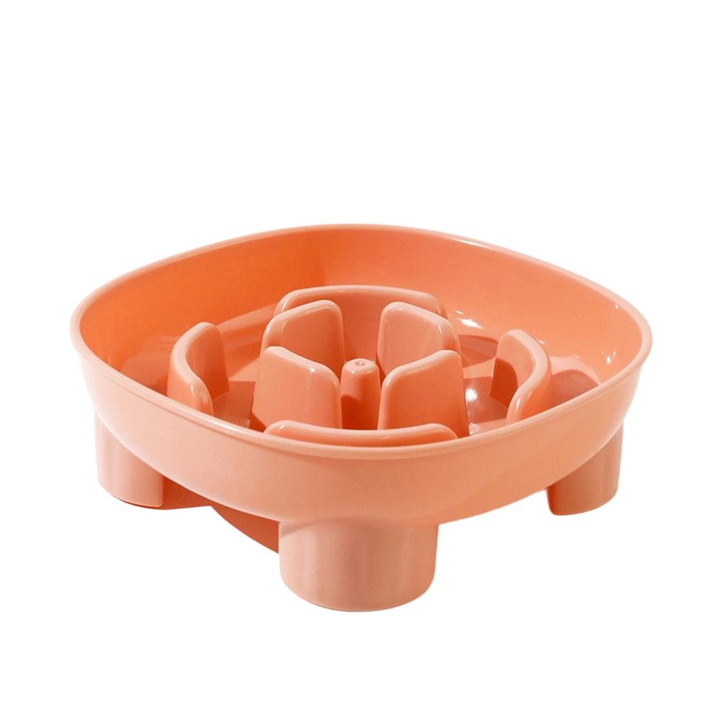 Миска для медленного кормления собак Flower Square - -Миска для корма для домашних животных с функцией наклона