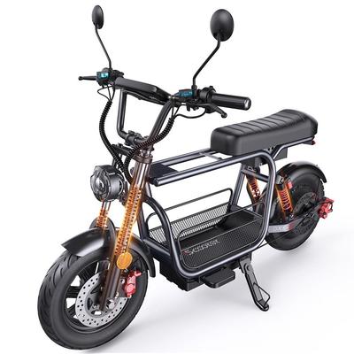 Электросамокат iScooter 15" 1500W Мотор Полная амортизация 48V 15AH Максимальный запас хода 72км Нагрузка 150кг Черный DX5
