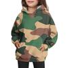 Girls' Hooded Tie- Sweatshirt - Pullover Print Top