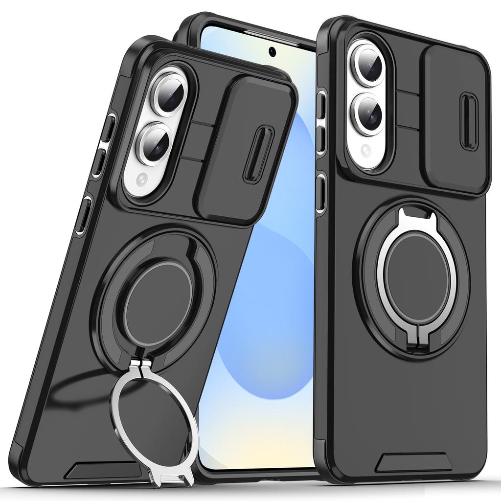 Для Samsung S26 S25 S24 S23 S22 S21 Ultra Чехол Прочный Ударопрочный Бронированный Чехол Слайдер для Камеры Подставка и Магнитное Крепление для Автомобиля