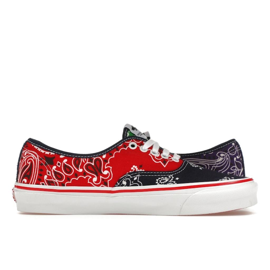 Bedwin & The Heartbreakers x Vans Authentic Bandana Pack - Multi A Унисекс Кроссовки Многоцветные Многоцветные-A VN0A4BV99QX