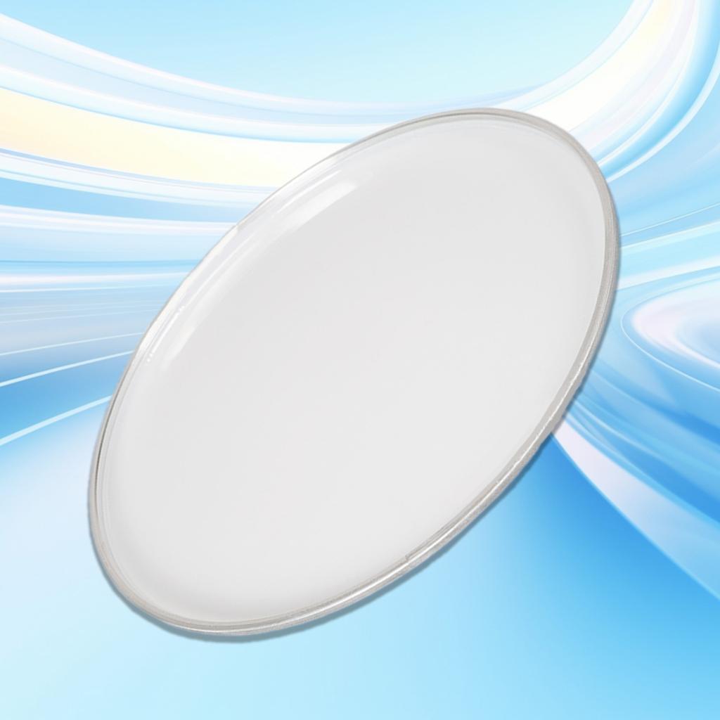 Polyester Film Drum Head Replacements Thick 13/14inch Drum Head Skin White Drum Head Replace for Drum Set Jazzes Drum