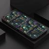 Vintage S-Skull Bookshelf Phone Case For Samsung S 9,10,21,30,22,23,24,25,26,Ultra,Plus,Lite,FE,4,5G Black Soft Case