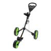 Тележка для гольфа, тележка для сумки для гольфа, 3-колесная складная тележка с быстрым торможением для игровой тренировки