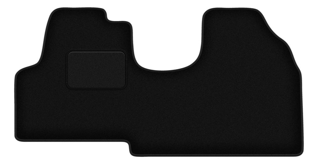 Black front mats for: Peugeot Expert I van (1994-2006)
