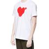 Comme des Garçons PLAY COMME des GARCONS PLAY Red Emblem No Eyes T-Shirt 'White' Men's AZ-T222-051-1