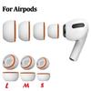 1 пара амбушюр из пены с эффектом памяти для Apple AirPods Pro 1 2 Беспроводные Bluetooth-наушники Силиконовые насадки для ушей Замена ушных вкладышей