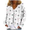 Womens Zip Up Sweaters Sweatshirts Long Sleeve Oversized Jackets Soft Casual Loose Tunic Tops